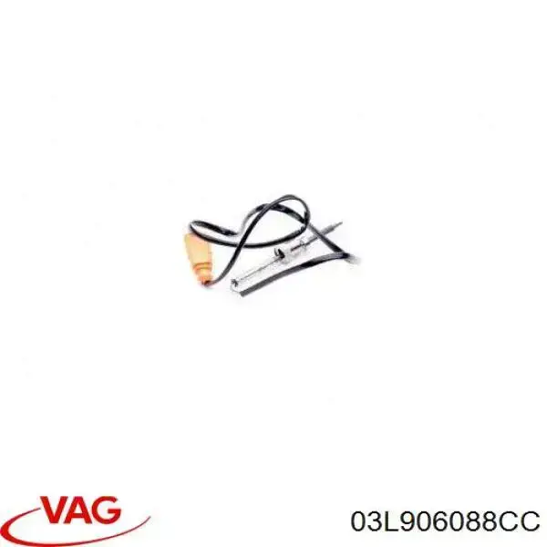 Czujnik temperatury spalin po filtrze cząstek stałych VAG 03L906088CC cena, od 68,10 USD