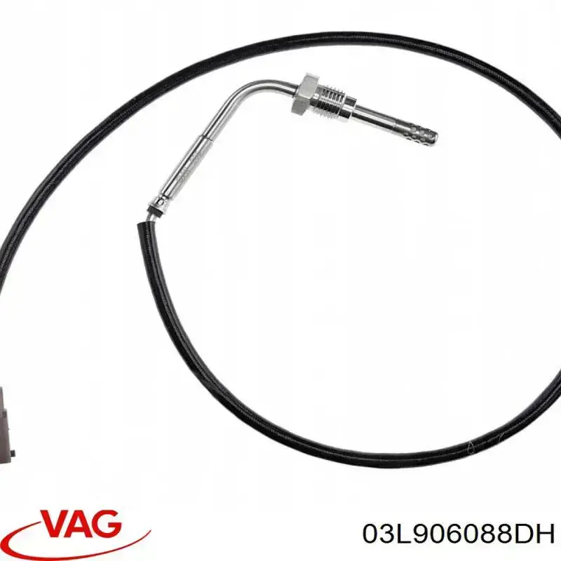 Czujnik temperatury spalin, przed filtrem cząstek stałych VAG 03L906088DH cena, od 72,71 USD