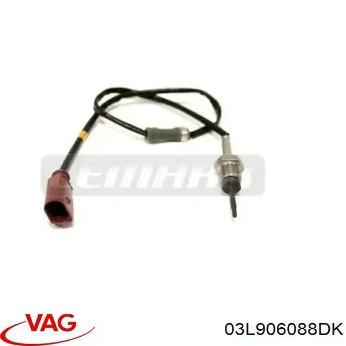 03L906088DK VAG Czujnik temperatury spalin, przed filtrem cząstek stałych