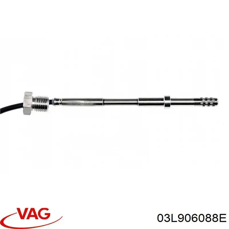 Czujnik temperatury spalin po filtrze cząstek stałych VAG 03L906088E cena, od 72,98 USD