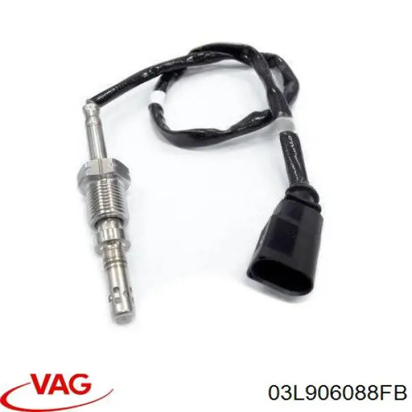 Czujnik temperatury spalin, przed turbiną VAG 03L906088FB cena, od 49,48 USD