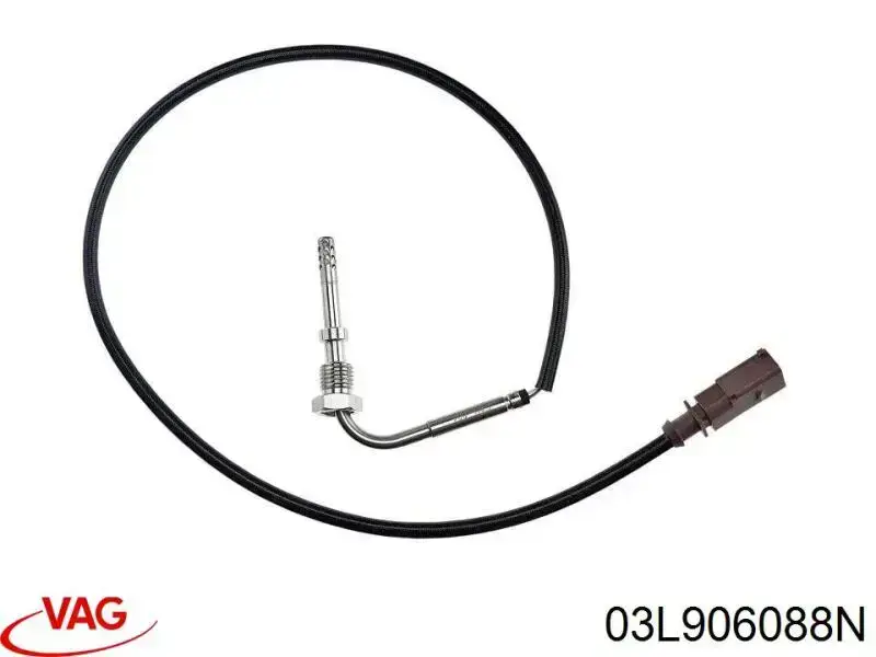 03L906088N VAG Czujnik temperatury spalin, przed filtrem cząstek stałych
