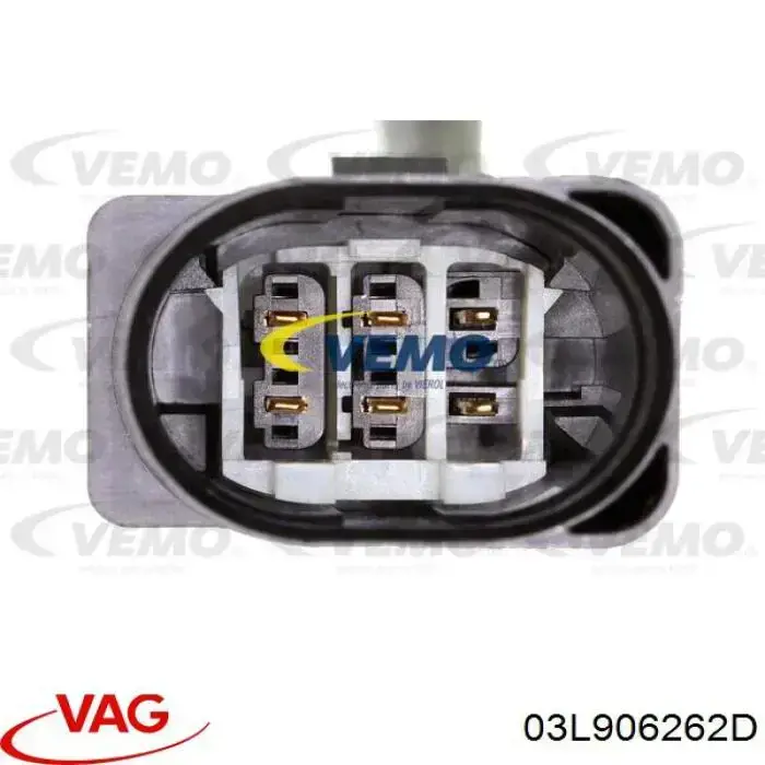 Do koszyka 03L906262D VAG Sonda lambda, czujnik tlenu