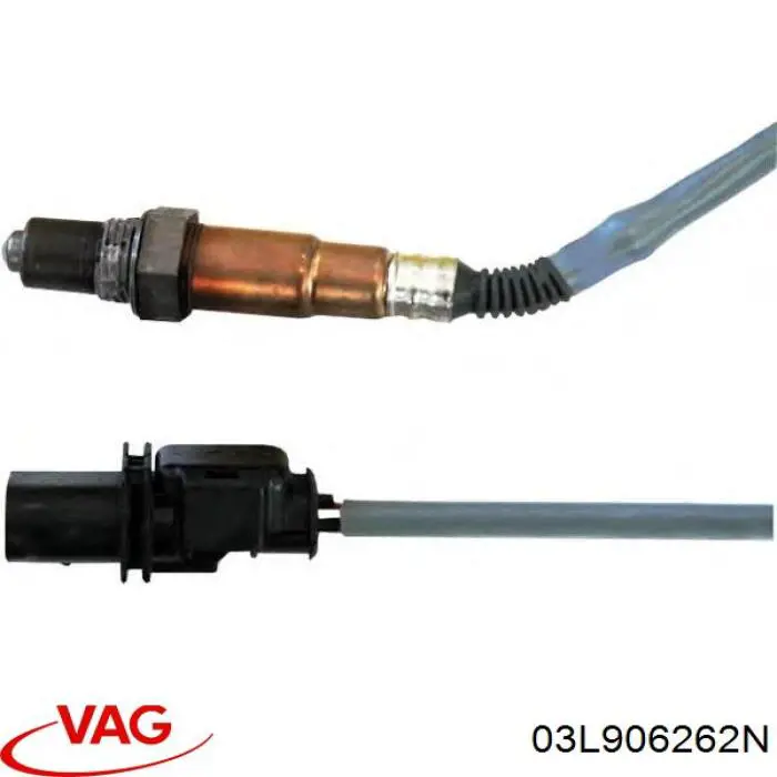 Do koszyka 03L906262N VAG Sonda lambda czujnik tlenu przed katalizatorem
