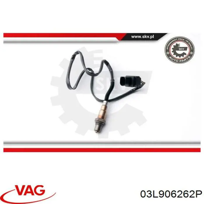 03L906262P VAG Sonda lambda czujnik tlenu przed katalizatorem