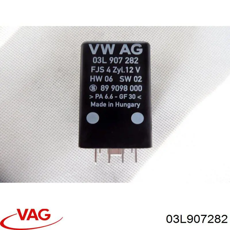 Przekaźnik świec żarowych VAG 03L907282 cena, od 295,64 USD