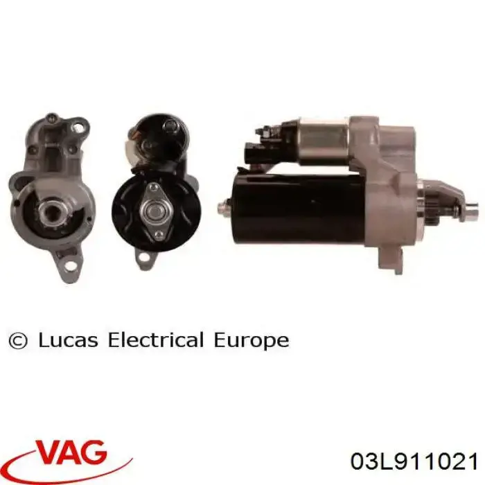 Do koszyka 03L911021 VAG Rozrusznik