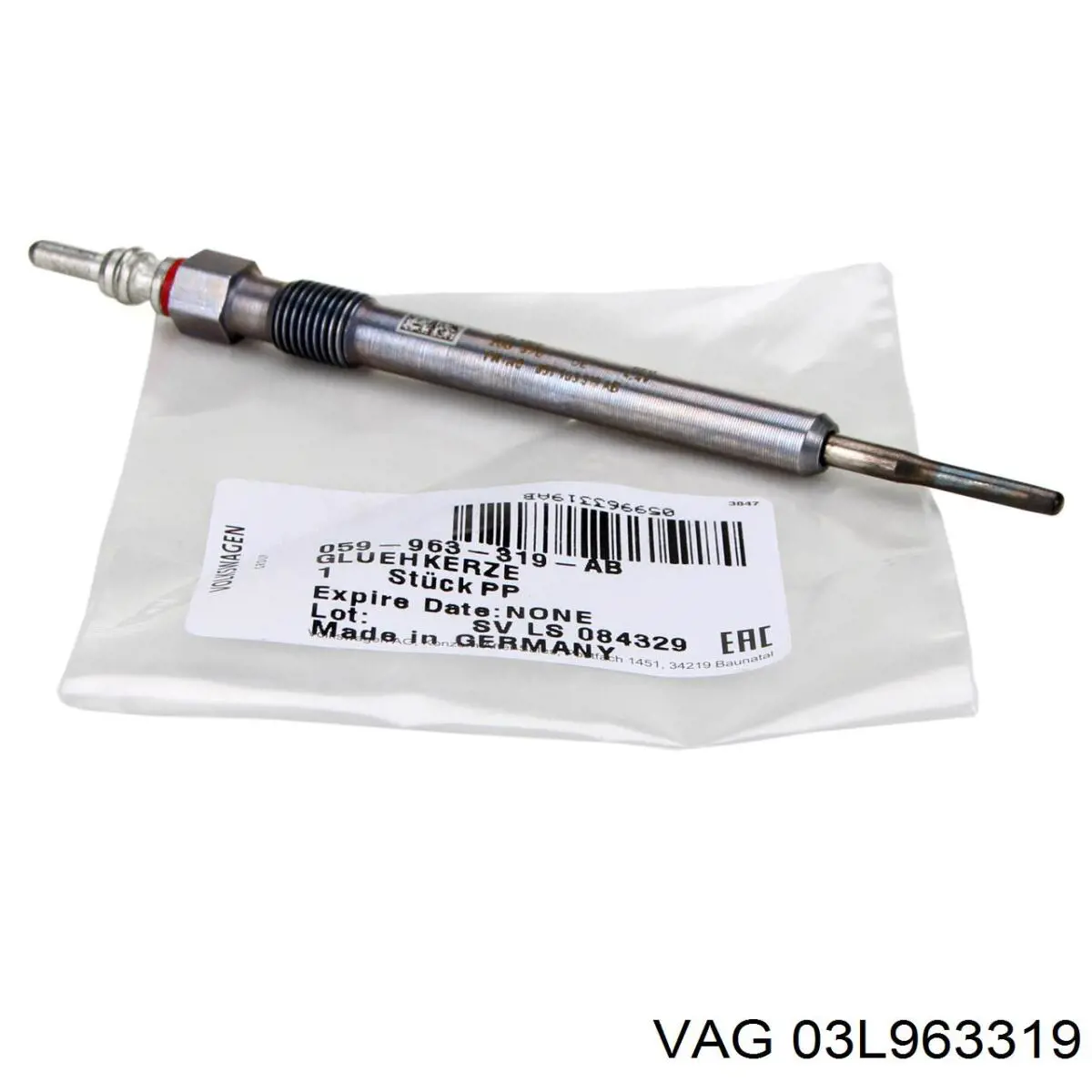 Świeca żarowa 03L963319 VAG