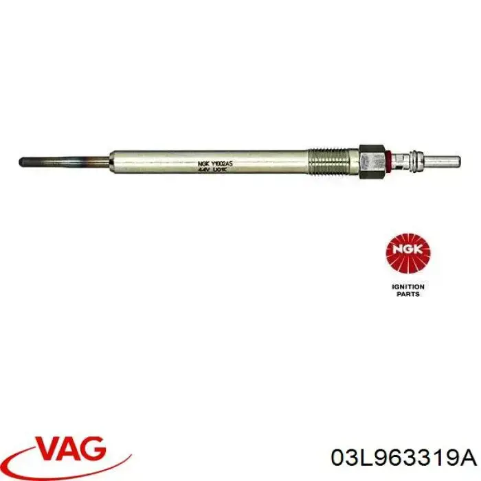 Do koszyka 03L963319A VAG Świeca żarowa