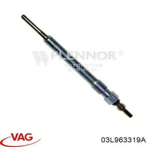 Świeca żarowa VAG 03L963319A cena, od 42,74 USD