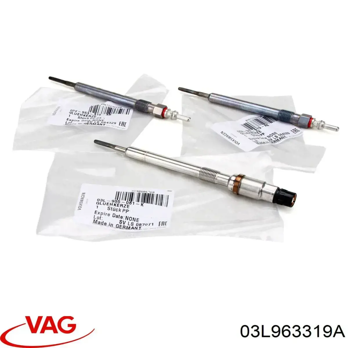 Świeca żarowa VAG 03L963319A cena, od 42,74 USD