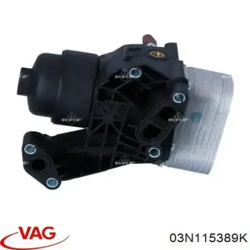 03N115389K VAG Obudowa filtra oleju