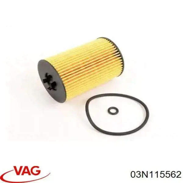 Do koszyka 03N115562 VAG Filtr oleju