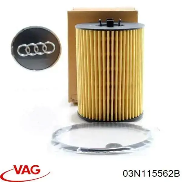 Do koszyka 03N115562B VAG Filtr oleju