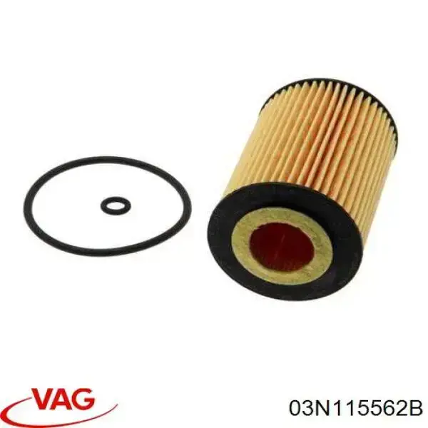 Do koszyka 03N115562B VAG Filtr oleju