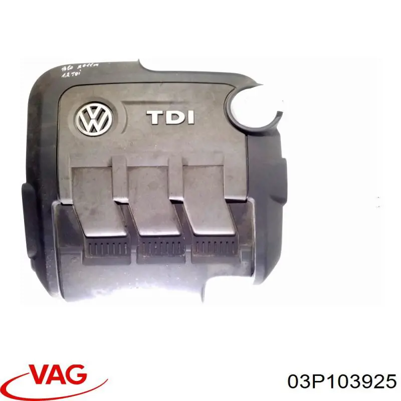 Pokrywa silnika dekoracyjna do Volkswagen Polo V 6R1, 6C1