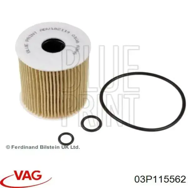 Filtr oleju 03P115562 VAG