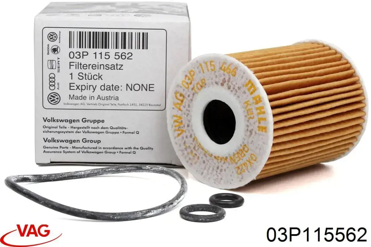 03P115562 VAG Filtr oleju