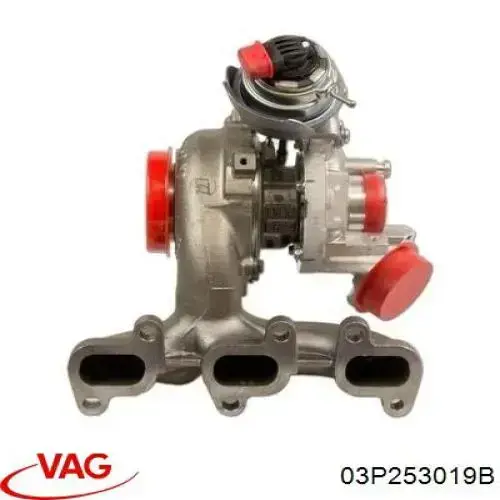 Do koszyka 03P253019B VAG Turbina