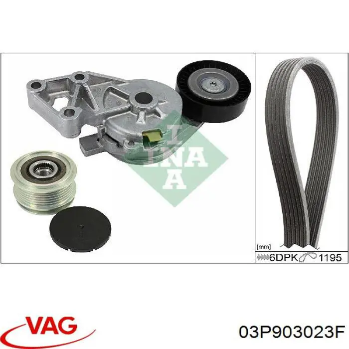 03P903023F VAG Alternator