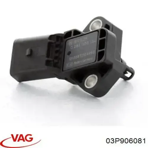 Czujnik temperatury powietrza wlotowego 03P906081 VAG