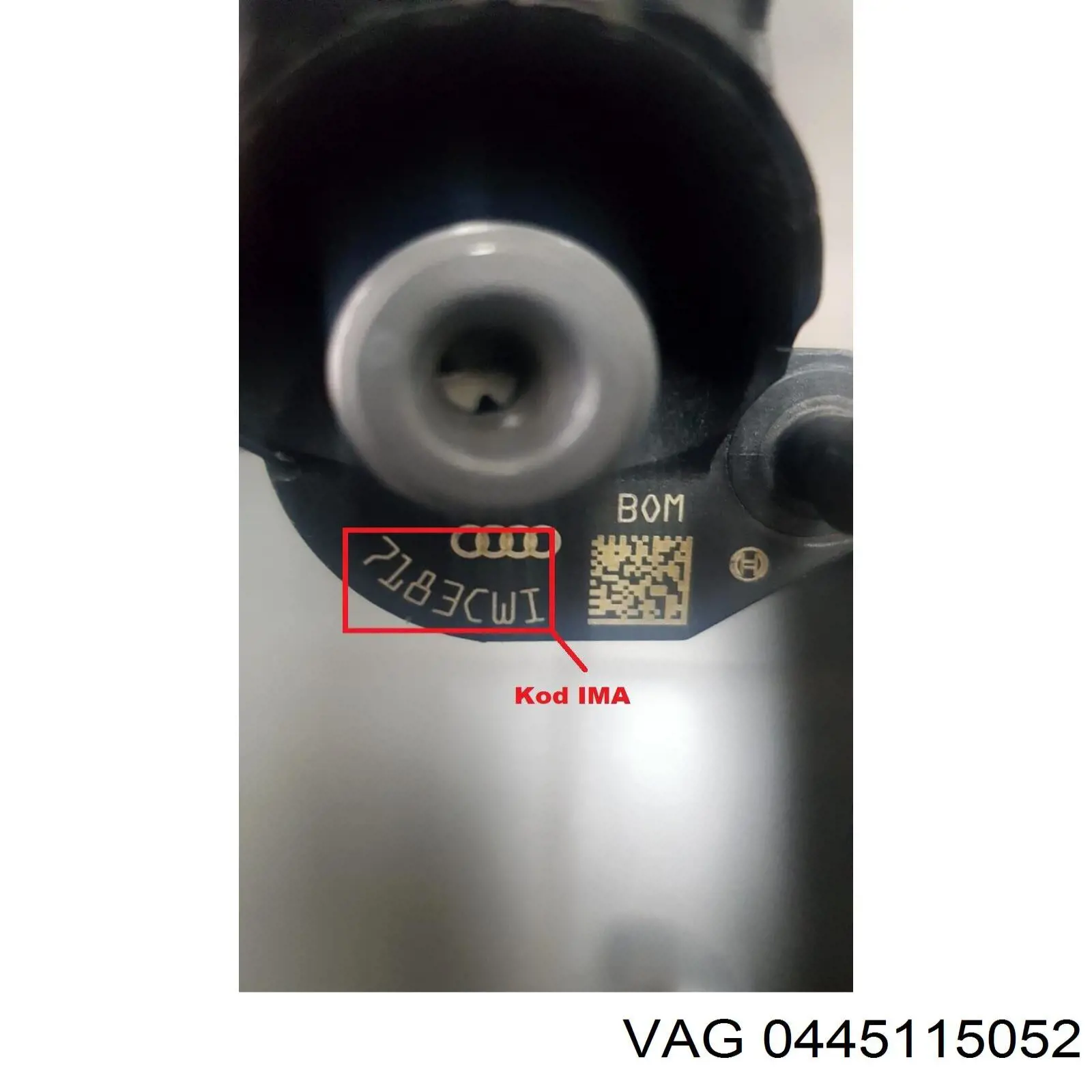 Do koszyka 0445115052 VAG Wtryskiwacz paliwa