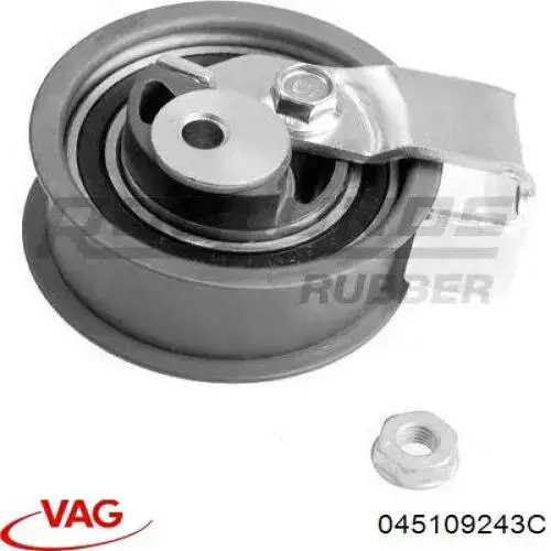 Rolka napinacza paska rozrządu VAG 045109243C cena, od 54,48 USD