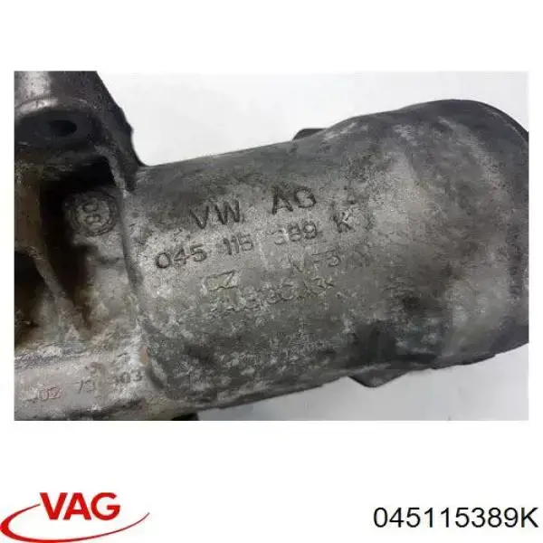 Do koszyka 045115389K VAG Obudowa filtra oleju