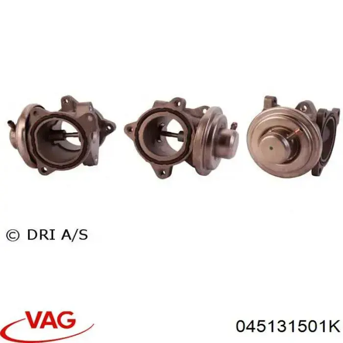 045131501K VAG Zawór recyrkulacji spalin EGR