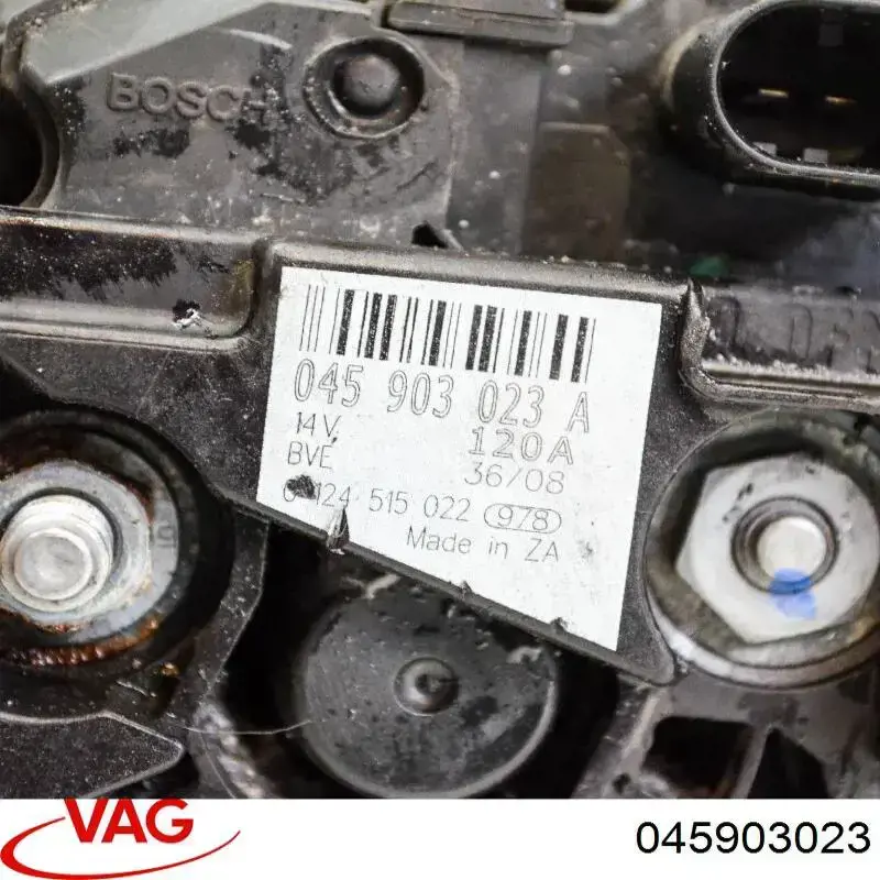 Do koszyka 045903023 VAG Alternator
