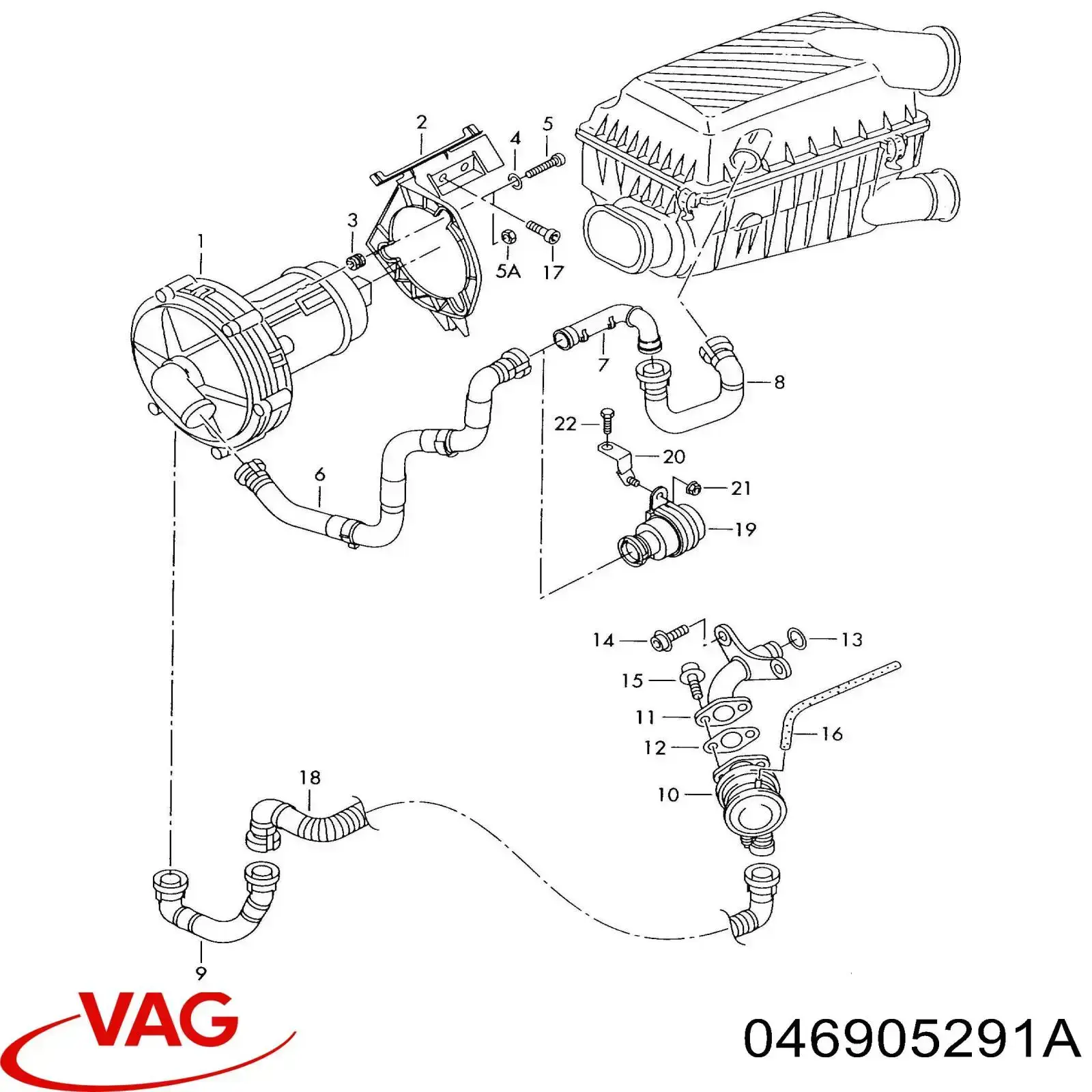 Zawór zwrotny pneumatyczny 3905006 Autotechteile