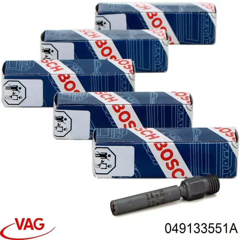 Wtryskiwacz paliwa VAG 049133551A cena, od 57,62 USD