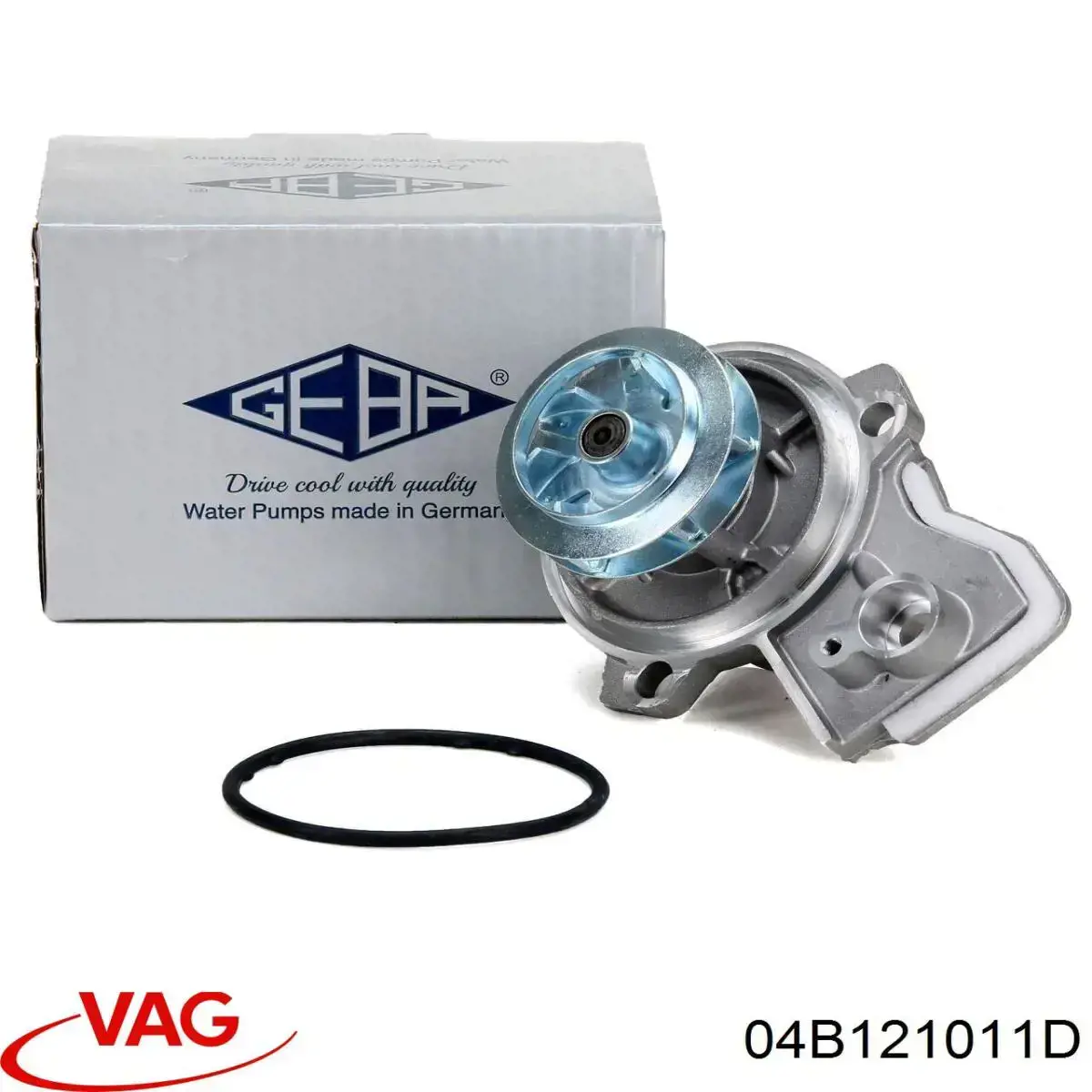 Do koszyka 04B121011D VAG Pompa chłodząca wodna