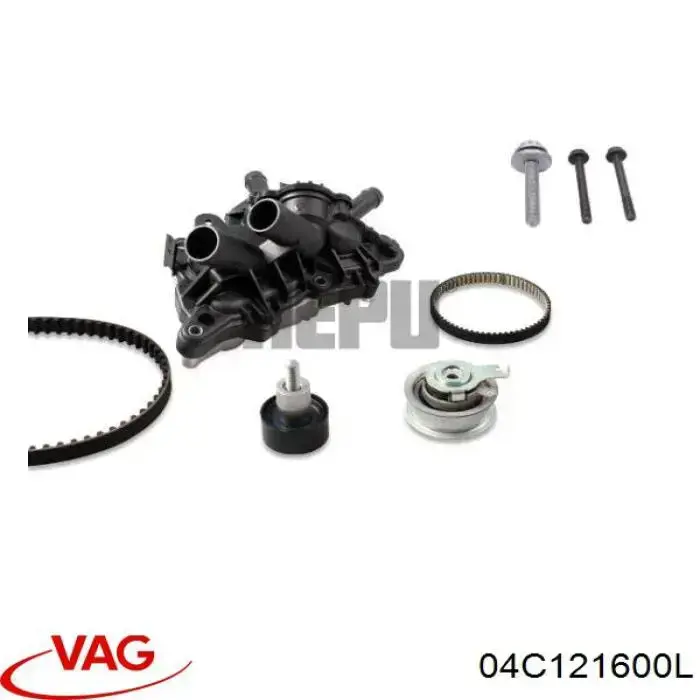 Do koszyka 04C121600L VAG Pompa chłodząca wodna