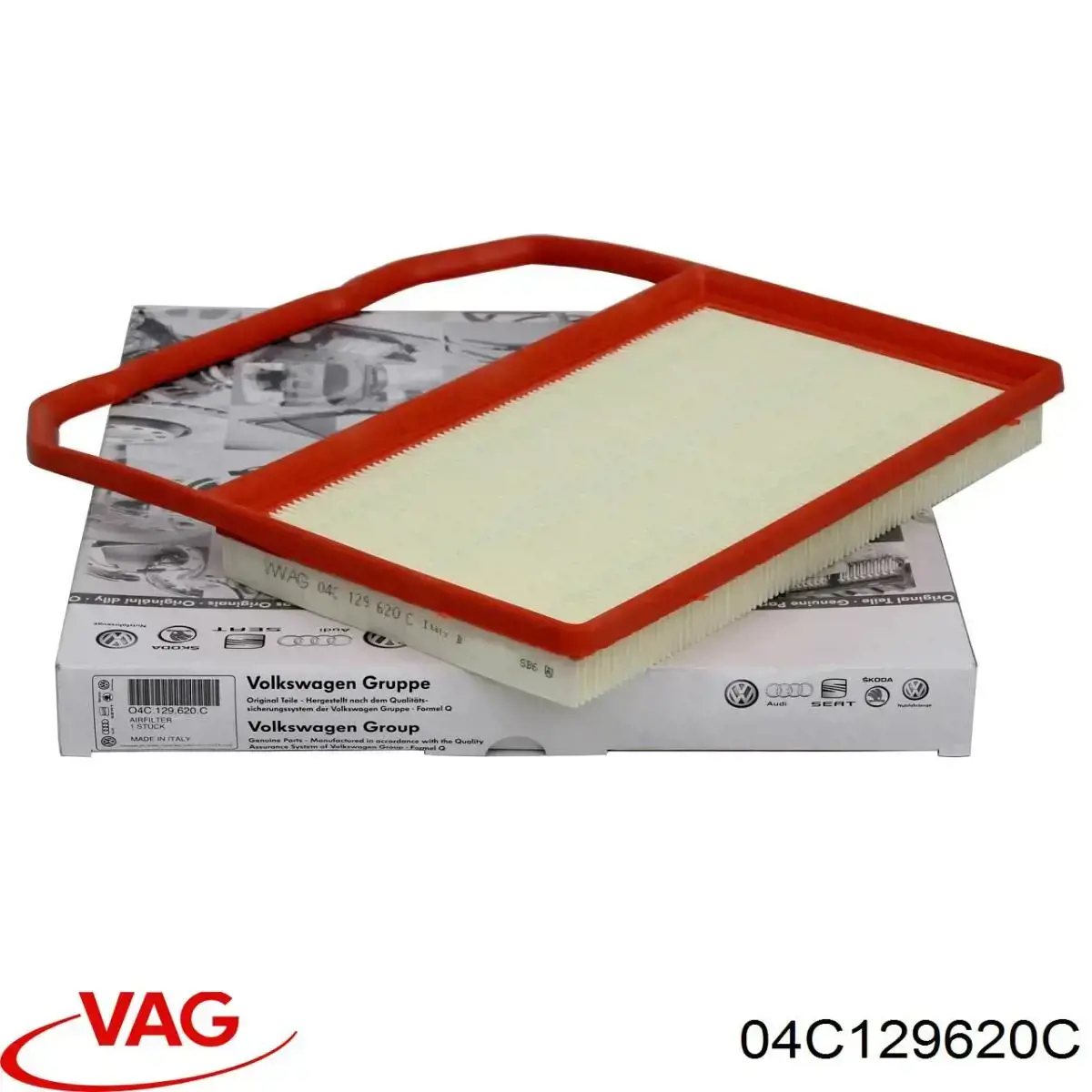 Filtr powietrza VAG 04C129620C cena, od 12,11 USD