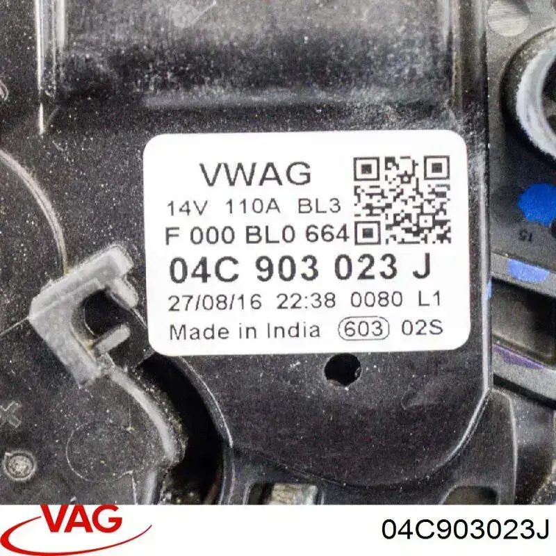 Alternator VAG 04C903023J cena, od 149,98 USD