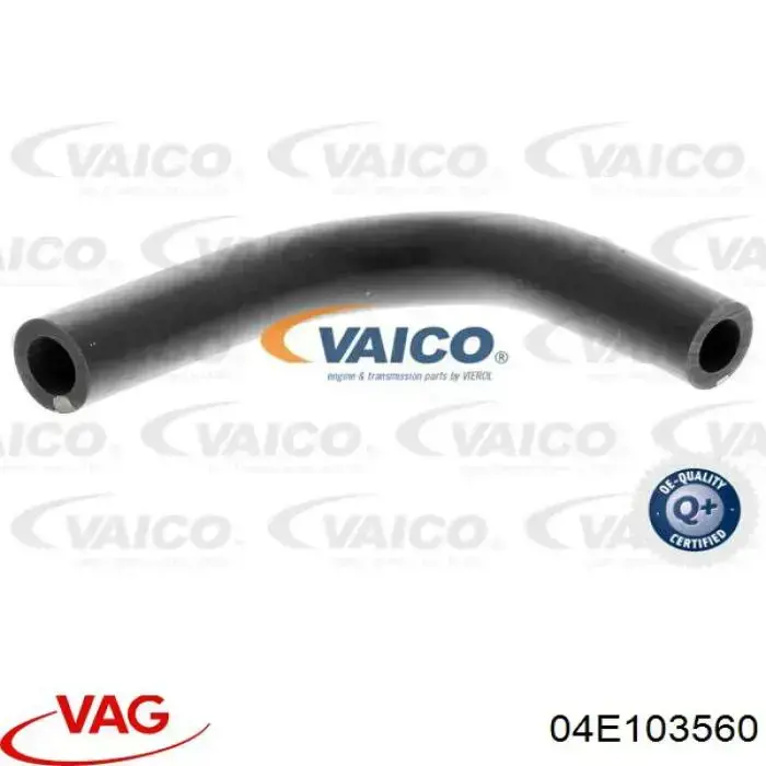 Króciec wentylacji kadłuba (separatora oleju) VAG 04E103560 cena, od 14,82 USD