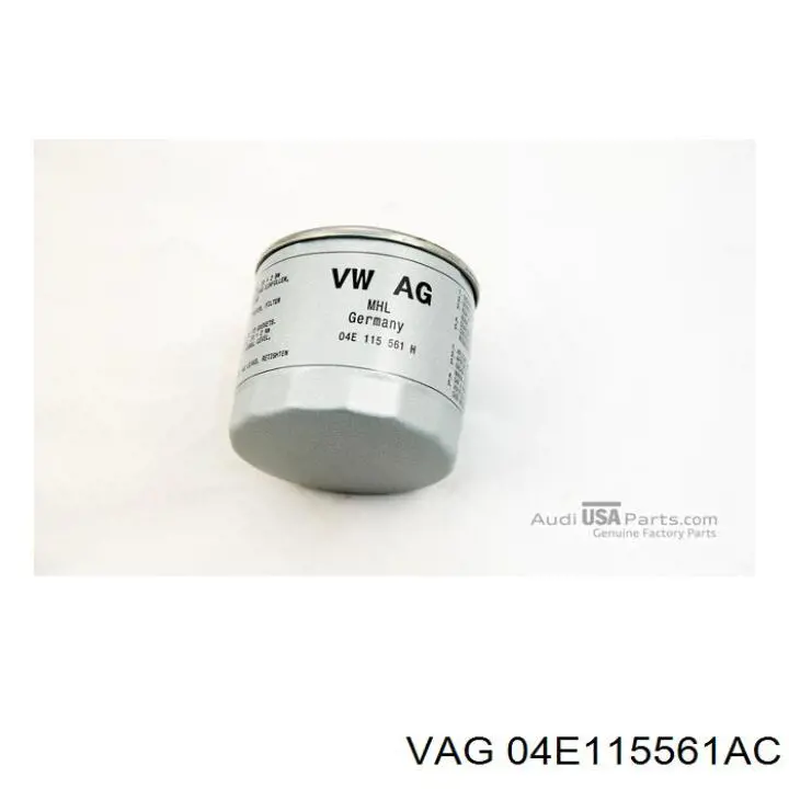 Do koszyka 04E115561AC VAG Filtr oleju