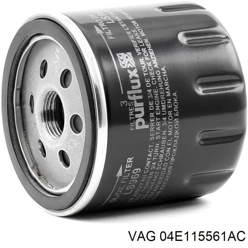 04E115561AC VAG Filtr oleju