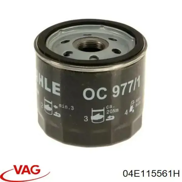 Filtr oleju VAG 04E115561H