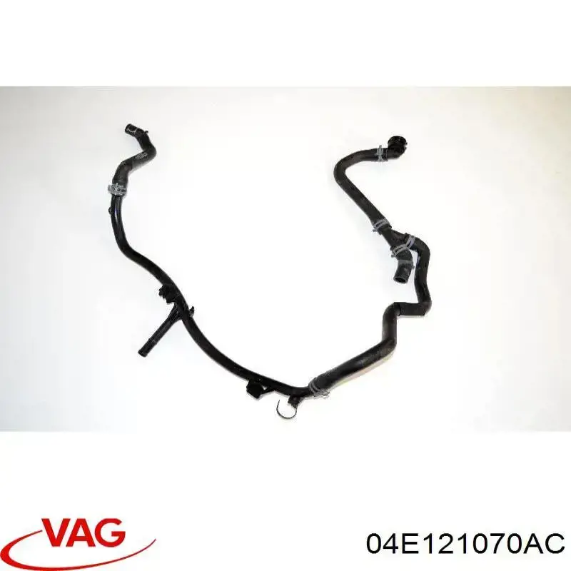 Do koszyka 04E121070AC VAG Przewód (króciec) układu chłodzenia