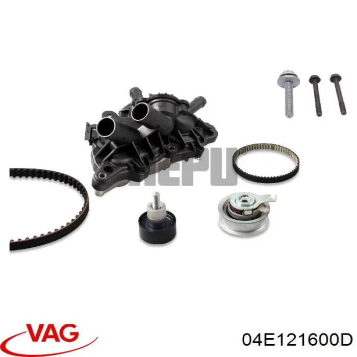 Do koszyka 04E121600D VAG Pompa chłodząca wodna