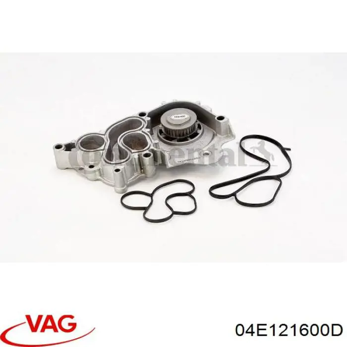 Do koszyka 04E121600D VAG Pompa chłodząca wodna