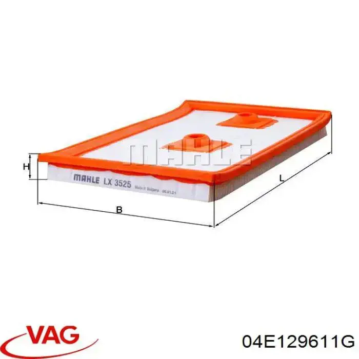  Obudowa filtra powietrza Audi A3 