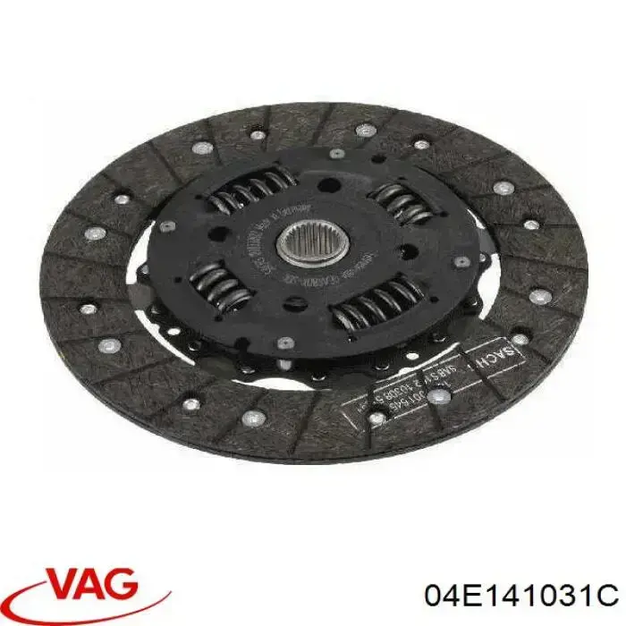 04E141031C VAG Tarcza sprzęgła