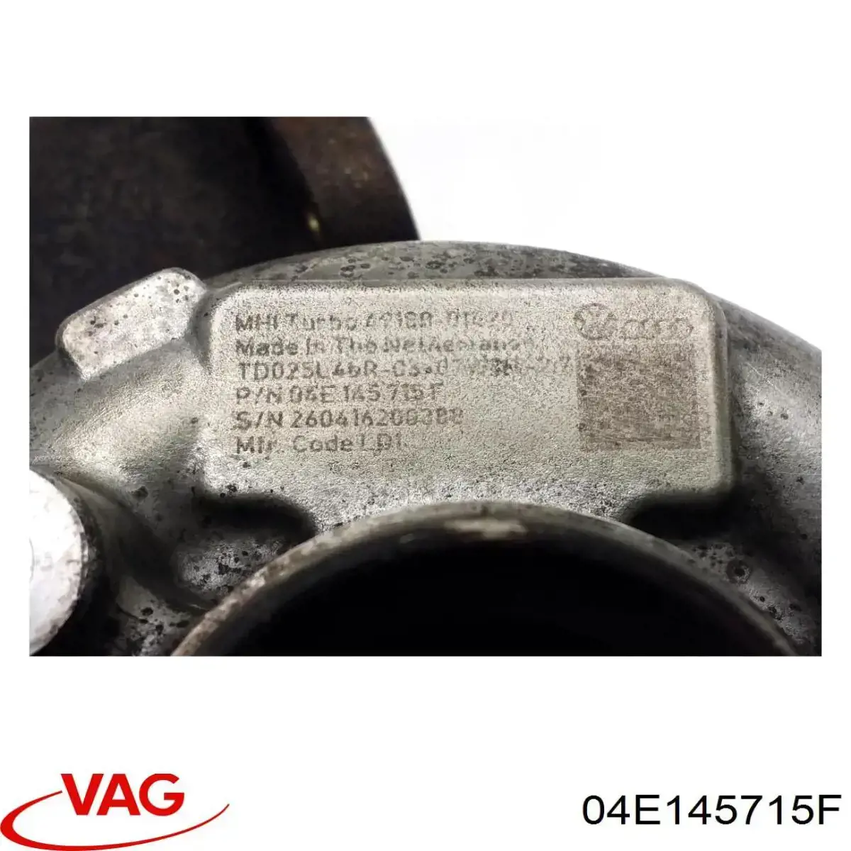 04E145715F VAG Turbina