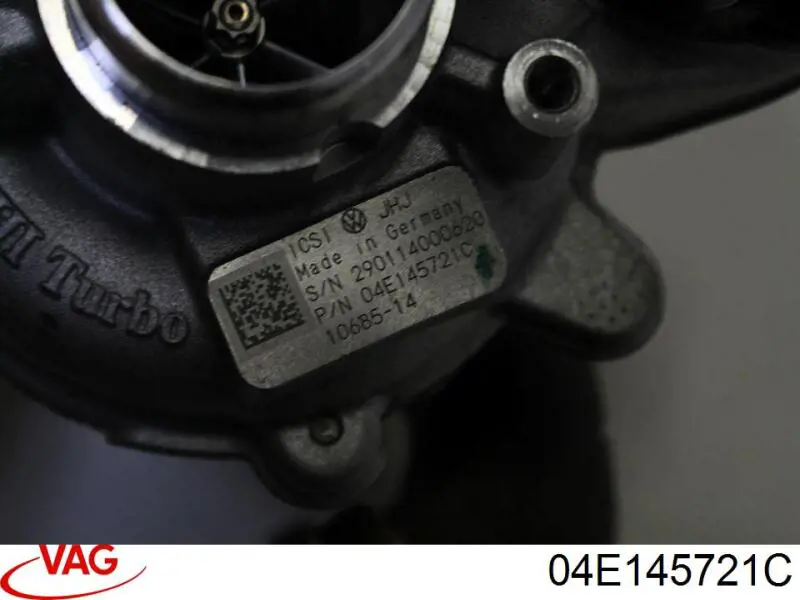 04E145721C VAG Turbina