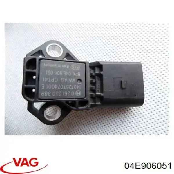 Czujnik ciśnienia w kolektorze ssącym, MAP VAG 04E906051
