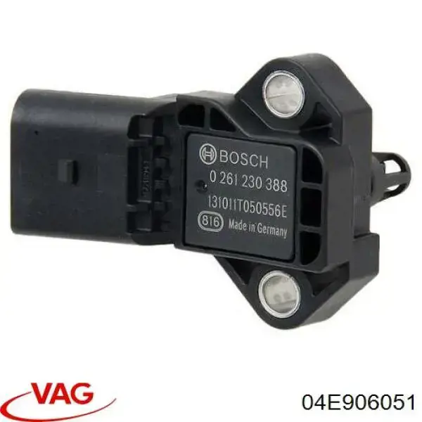 Do koszyka 04E906051 VAG Czujnik ciśnienia w kolektorze ssącym, MAP