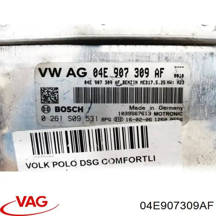 Sterownik silnika Seat Ibiza IV